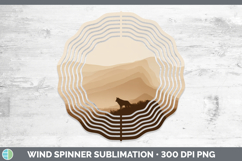 GorgeousWoodland Silhouette Wind Spinner design.