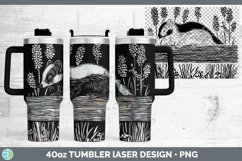 GorgeousWoodland Laser 40oz Tumbler design.
