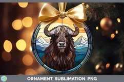 GorgeousWoodland Stained Glass Ornament design.