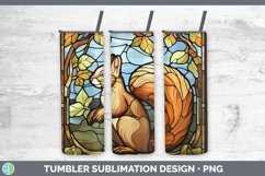 GorgeousWoodland Stained Glass Tumbler design.