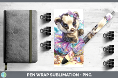 GorgeousWoodland Summer Beach Pen Wrap design.
