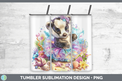 GorgeousWoodland Summer Beach Tumbler design.