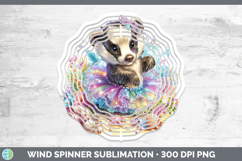 GorgeousWoodland Summer Beach Wind Spinner design.