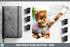 GorgeousWoodland Summer Beach Pen Wrap design.