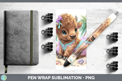 GorgeousWoodland Summer Beach Pen Wrap design.