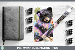 GorgeousWoodland Summer Beach Pen Wrap design.
