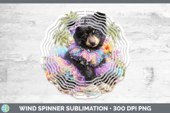 GorgeousWoodland Summer Beach Wind Spinner design.
