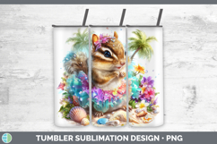 GorgeousWoodland Summer Beach Tumbler design.