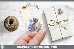 GorgeousWoodland Summer Beach Stickers design.