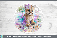 GorgeousWoodland Summer Beach Wind Spinner design.