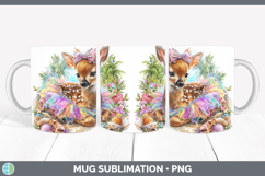 GorgeousWoodland Summer Beach Mug Wrap design.