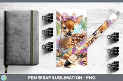 GorgeousWoodland Summer Beach Pen Wrap design.