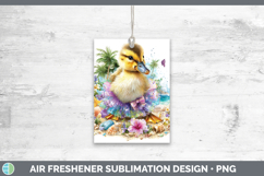 GorgeousWoodland Summer Beach Air Freshener design.