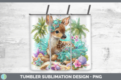 GorgeousWoodland Summer Beach Tumbler design.