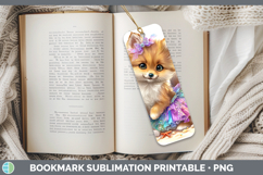 GorgeousWoodland Summer Beach Bookmark design.