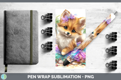 GorgeousWoodland Summer Beach Pen Wrap design.