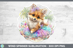 GorgeousWoodland Summer Beach Wind Spinner design.