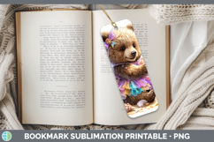 GorgeousWoodland Summer Beach Bookmark design.