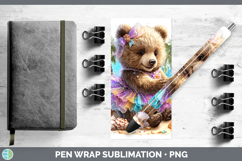 GorgeousWoodland Summer Beach Pen Wrap design.