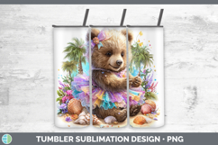 GorgeousWoodland Summer Beach Tumbler design.