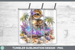 GorgeousWoodland Summer Beach Tumbler design.