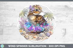 GorgeousWoodland Summer Beach Wind Spinner design.