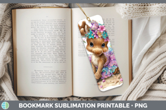 GorgeousWoodland Summer Beach Bookmark design.