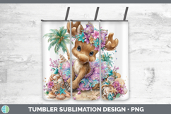 GorgeousWoodland Summer Beach Tumbler design.