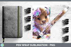 GorgeousWoodland Summer Beach Pen Wrap design.