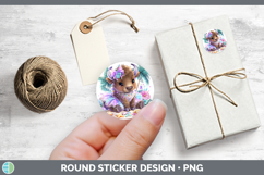 GorgeousWoodland Summer Beach Stickers design.