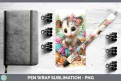 GorgeousWoodland Summer Beach Pen Wrap design.