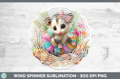 GorgeousWoodland Summer Beach Wind Spinner design.