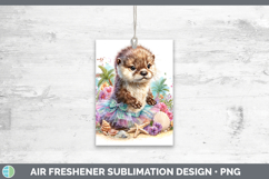 GorgeousWoodland Summer Beach Air Freshener design.