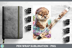 GorgeousWoodland Summer Beach Pen Wrap design.