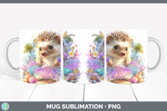 GorgeousWoodland Summer Beach Mug Wrap design.