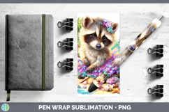 GorgeousWoodland Summer Beach Pen Wrap design.
