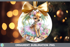 GorgeousWoodland Summer Beach Ornament design.