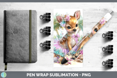 GorgeousWoodland Summer Beach Pen Wrap design.