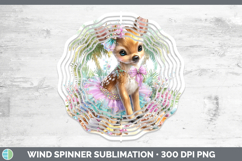 GorgeousWoodland Summer Beach Wind Spinner design.