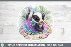 GorgeousWoodland Summer Beach Wind Spinner design.
