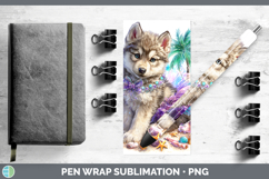 GorgeousWoodland Summer Beach Pen Wrap design.