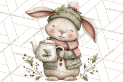 Woodland Animals Tea Party Clipart PNG Product Image 5