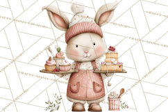 Woodland Animals Tea Party Clipart PNG Product Image 3