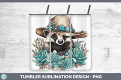 GorgeousWoodland Teal Cowboy Tumbler design.