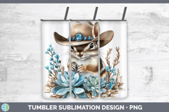 GorgeousWoodland Teal Cowboy Tumbler design.