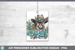 GorgeousWoodland Teal Cowboy Air Freshener design.