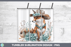 GorgeousWoodland Teal Cowboy Tumbler design.