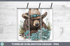 GorgeousWoodland Teal Cowboy Tumbler design.