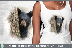 GorgeousWoodland Tree Peek Shirt design.