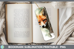 GorgeousWoodland Tree Peek Bookmark design.